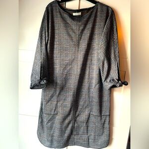 Max Studio Plaid Dress
